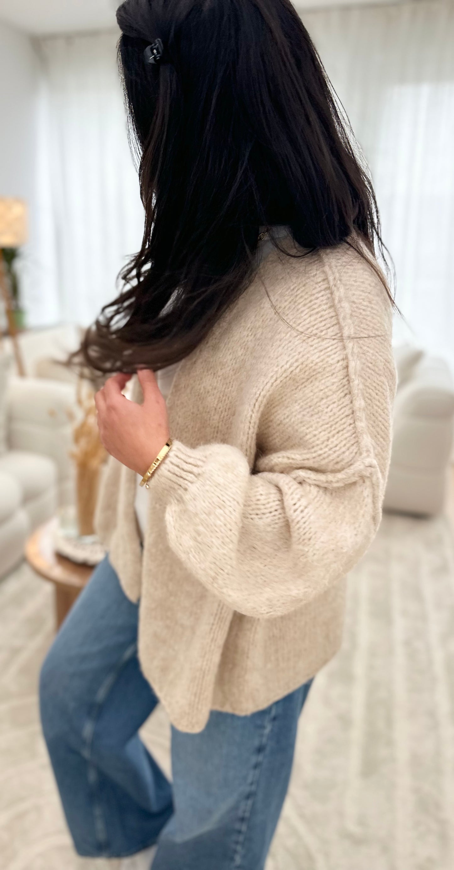 Gilet Giselle beige