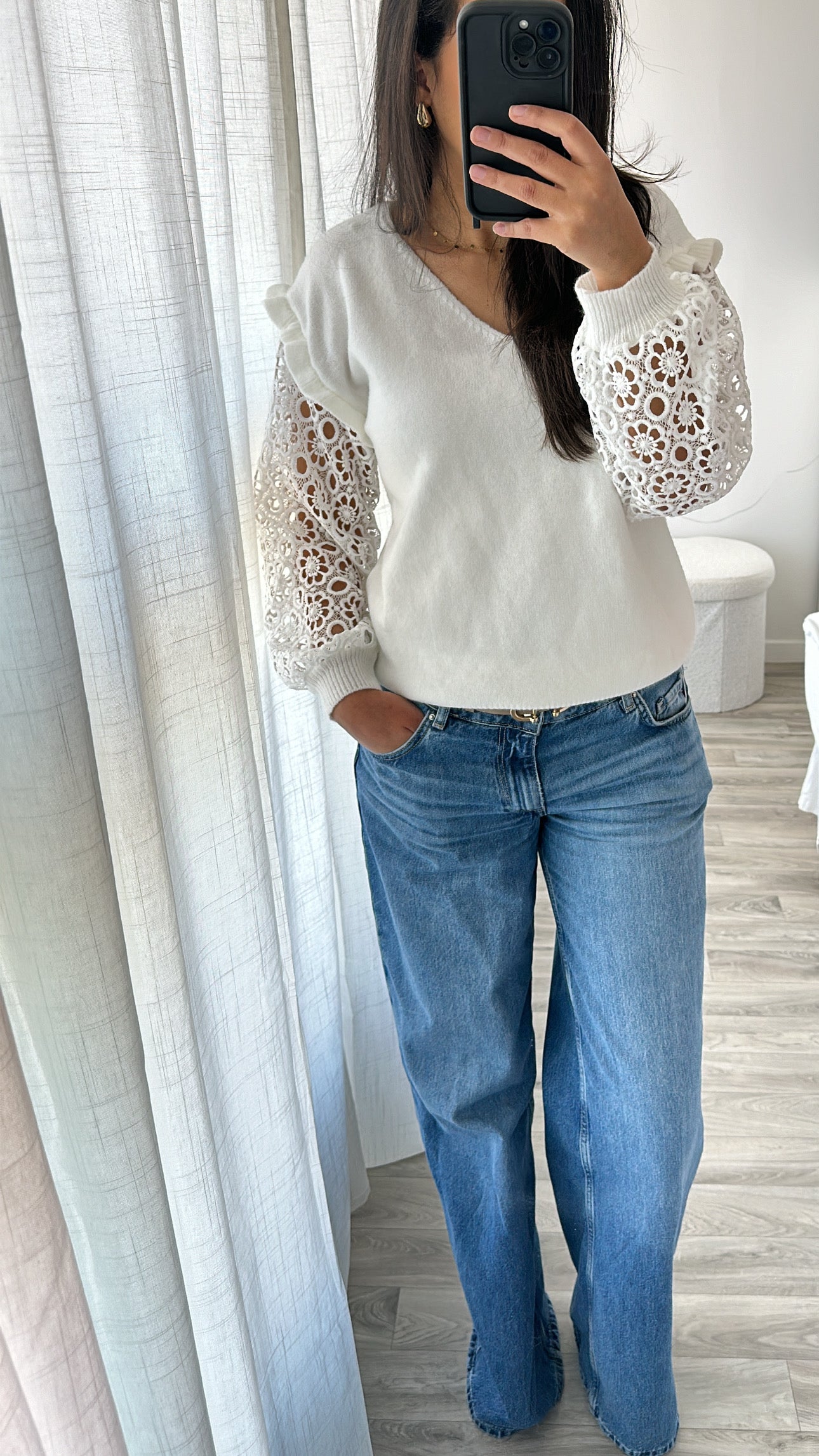 Pull Dentelle Belle
