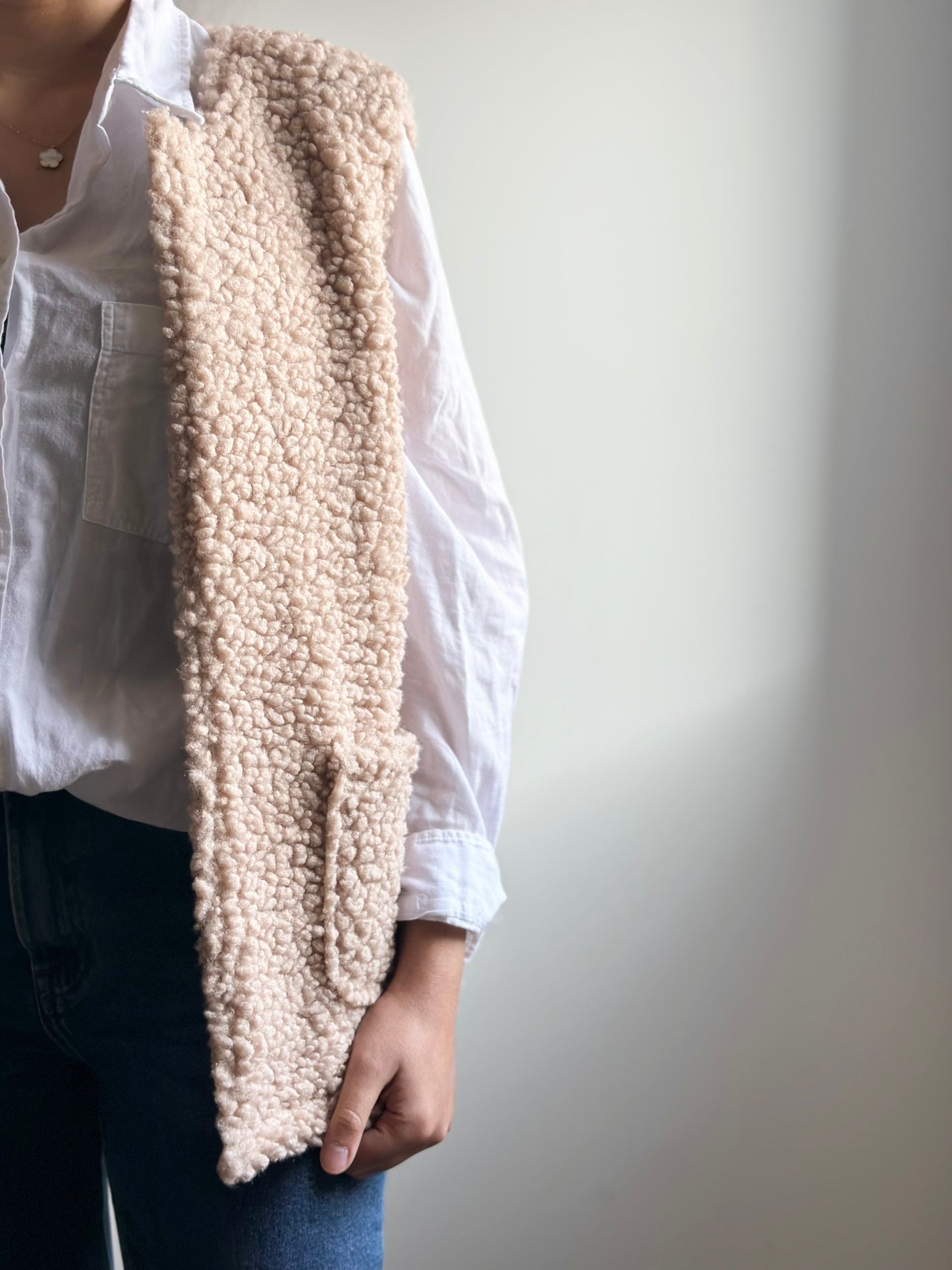Doudoune Réversible Beige