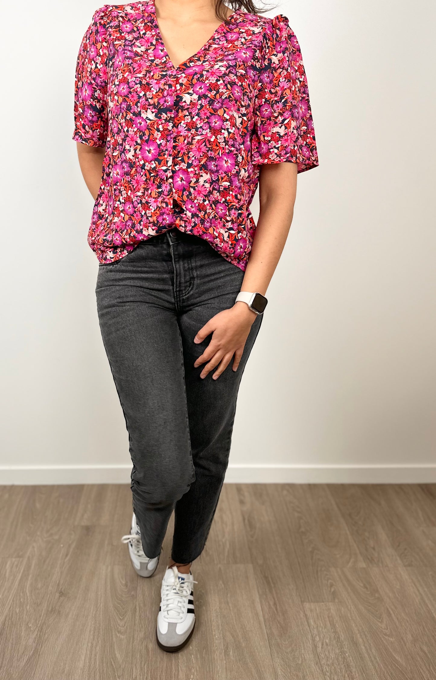Blouse Karine Fleurie