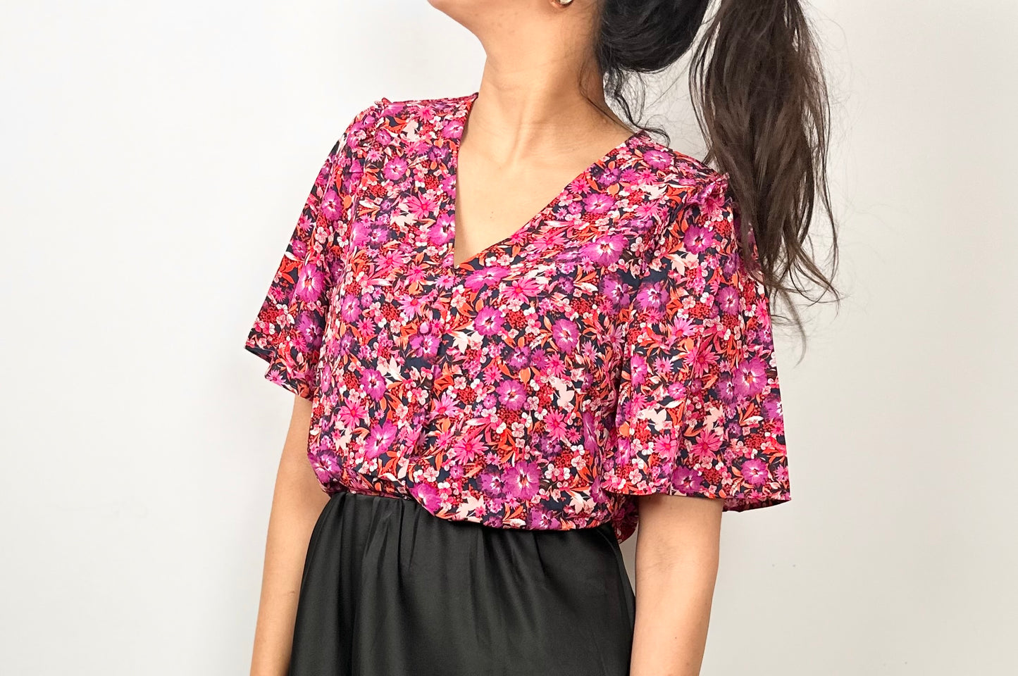 Blouse Karine Fleurie