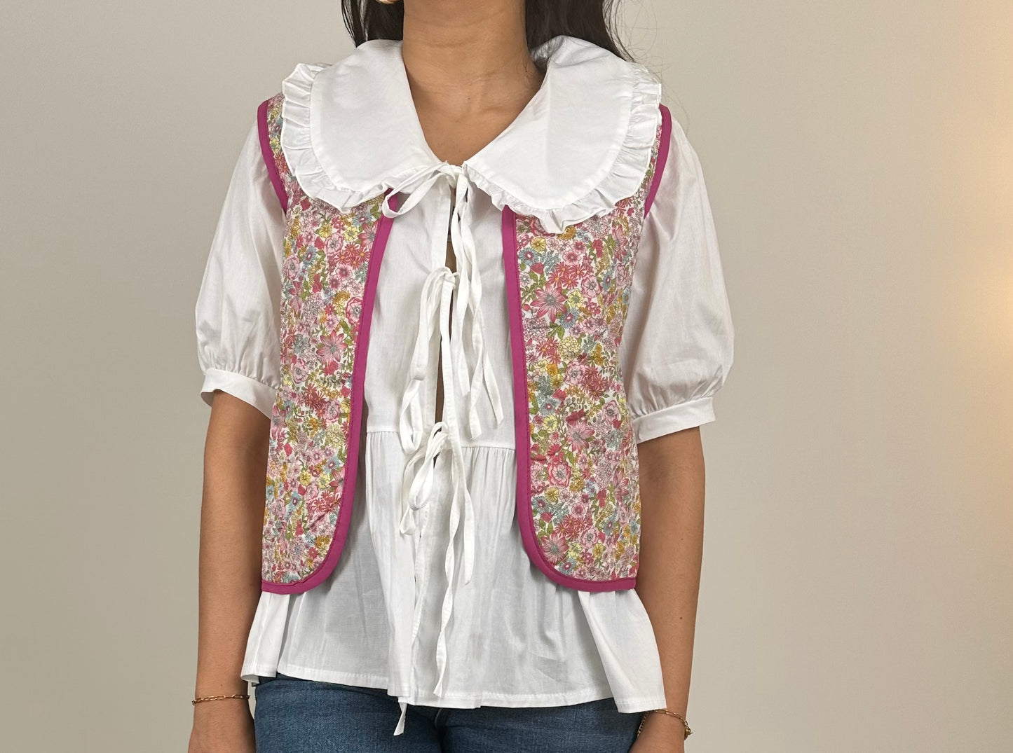 Veste Flora sans manches