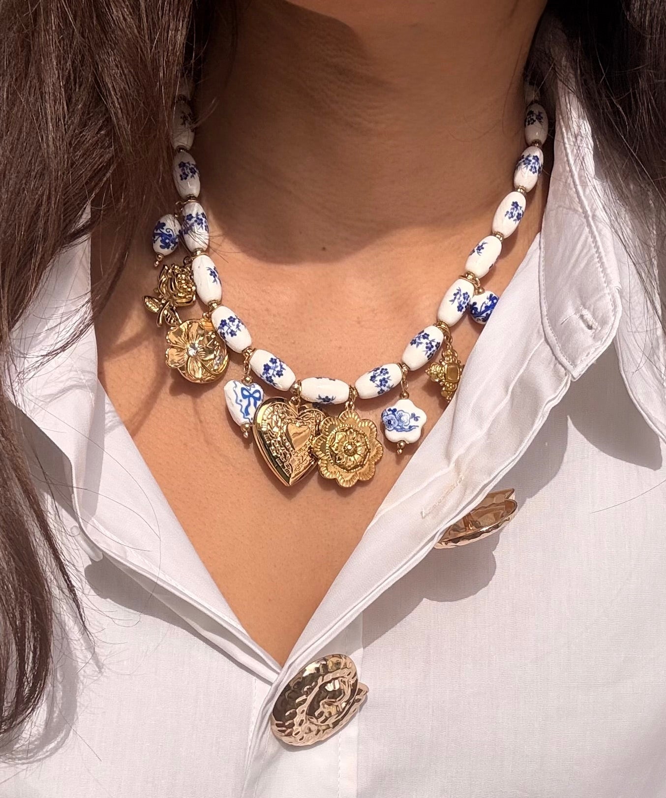 Collier porcelaine 🪻