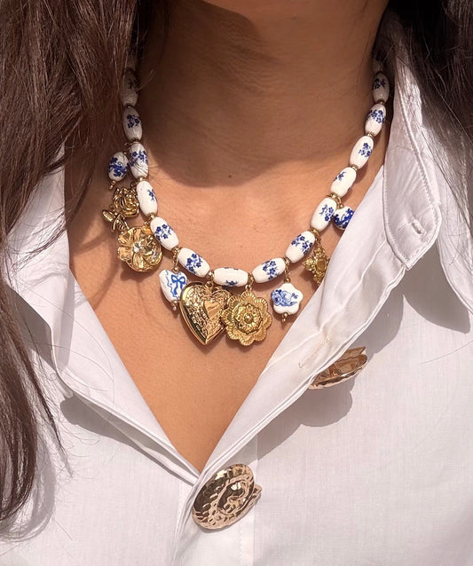 Collier porcelaine 🪻