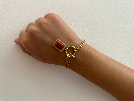 Bracelet Hana Bordeaux