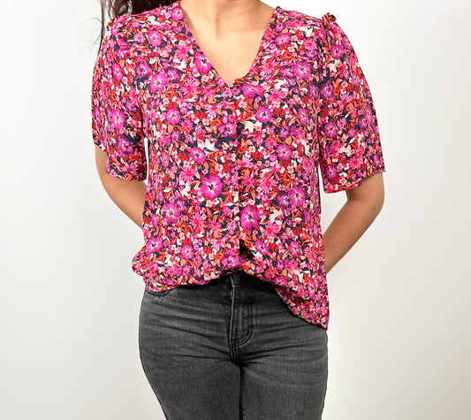 Blouse Karine Fleurie